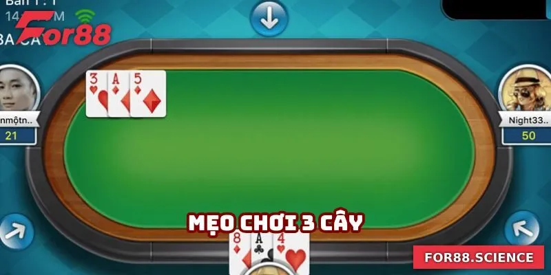Mẹo Chơi 3 Cây - Kinh Nghiệm Hữu Ích Để Giành Được Thắng